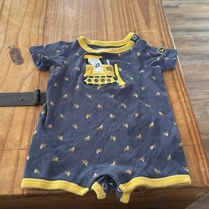 Bulldozer romper, 9-12 months
